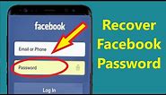 How To Recover Facebook Password Without Email And Phone Number!! - Howtosolveit