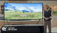 Samsungs Largest Curved 105 inch UHD 4K LED HDTV UN105S9