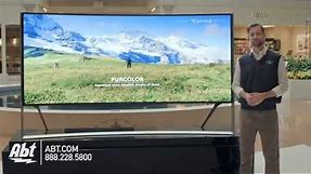 Samsungs Largest Curved 105 inch UHD 4K LED HDTV UN105S9
