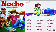 Lección 1 del libro Nacho- Alfabetización para niños- Clases de lectura.