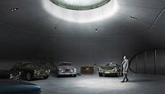 Unism reveals car showroom designed as a "secret cave-like space"