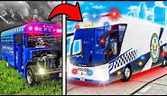 Converting OLD Prison Bus to Police Bus in GTA 5!