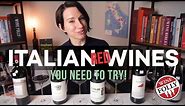 5 Italian Red Wines You Must Try!