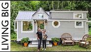 Couple Downsize Into Dream Off-The-Grid Tiny House
