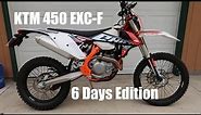 KTM 450 EXC-F Six Days | Unique Features of the Six Days Edition