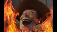 Toy story woody laughing