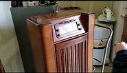 1947 PHILCO 47-1230 AM FM Phono Vintage Tube Radio Part 1 of 14 Teardown & Bench Test