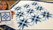 SUPER EASY CURVES!!! - Free "Cathedral Stars" Quilt Pattern!