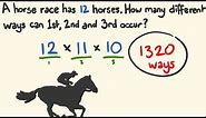 Combinations and Permutations Word Problems