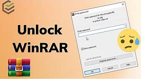 2 Ways: How to Unlock WinRAR Password✔ Best RAR Password Recovery tool [2022]