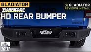 Jeep Gladiator JT Barricade HD Rear Bumper Review & Install