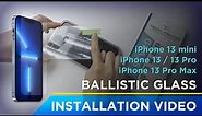 Tech Armor iPhone 13 Series Ballistic Glass Installation Video