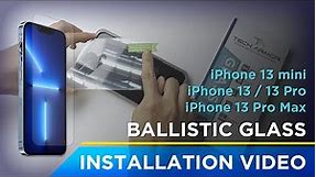 Tech Armor iPhone 13 Series Ballistic Glass Installation Video
