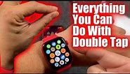 How To Use Double Tap Apple Watch 9 - Turn On/Off Settings and Features