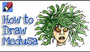 How to Draw Medusa the Gorgon Real Easy
