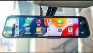 Smart Mirror with Wireless Apple CarPlay Android Auto and Dashcam - REVIEW