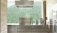 VARSTA Stainless Steel Kitchen - Create a Statement Industrial Look - IKEA Kitchen Cabinets #shorts
