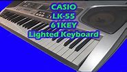 Casio LK-55 review keyboard