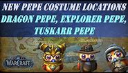 New Pepe Costume Locations in Patch 10.2.5 Where to Find | Dragon Pepe, Explorer Pepe, Tuskarr Pepe