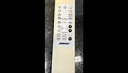 Bose RC 9 Remote Control for Lifestyle 3,5,8 or 12 Music Center demo