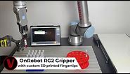 Universal Robots UR5e cobot handling and barcode scanning test tubes