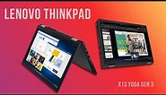 Unboxing the Lenovo ThinkPad X13 Yoga Gen 3 13.3" Laptop