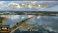 HOLES BAY & UPTON HOUSE COUNTRY PARK, Poole, Dorset, UK By Drone - 4K