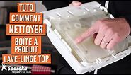 Comment nettoyer la boîte à produit de votre lave linge top