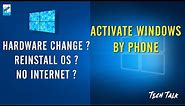 How to activate Windows 7/8/10 | activate Windows by Phone | How to Activate Windows 10 in 2021
