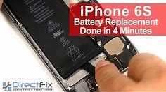 How To: iPhone 6S Battery Replacement done in 2 minutes