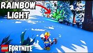 What to Do with Rainbow Light in LEGO Fortnite - Find Loot Llama