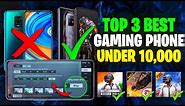 Top 3 5G Gaming Phones Under 10000 Rs For PUBG & BGMI | Gaming Phone Under 10k For BGMI in 2023