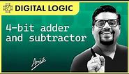 4-bit Adder and Subtractor Circuit