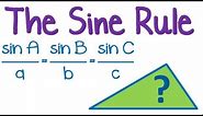 Maths Tutorial: Trigonometry Law of Sines / Sine Rule