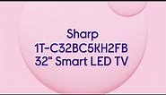 Sharp 1T-C32BC5KH2FB 32" Smart HD Ready LED TV - Quick Look