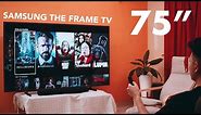 Samsung The Frame 75" QLED TV: Woah! This MASSIVE Frame Is Stunning!