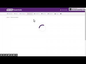 Reconciliation in MYOB Essentials
