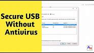 How to Protect USB from Virus Permanently