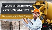 Construction Cost Estimating - The Basics
