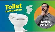 Ian's RV Talk: Gravity Flush Toilet Comparison