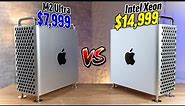 M2 Ultra vs Intel Mac Pro - I CAN'T Believe Apple did THIS!