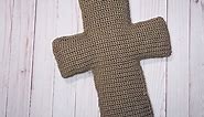 Crochet Cross Pillow Pattern