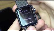Apple Watch 42mm Series 2 Unboxing and Setup (Black Woven Nylon)
