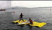 Aqua Lily Pad in action at Boardstock 2012 in Zug