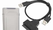 Hard Disk Adapter Cable,Hard Disk Adapter Cable Dual USB Adapter HD SSD Adapter Cable Versatile Functionality - Walmart.ca