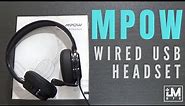 MPOW Wired USB Headset - Review