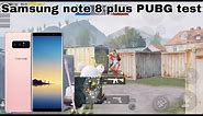 Samsung Galaxy note 8 plus PUBG test in 2024 | fps and graphics test with fps meter | PUBG mobile