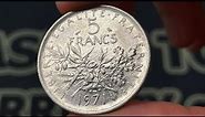 1971 France 5 Francs Coin • Values, Information, Mintage, History, and More