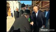 Vladimir Putin shies away from hand kiss