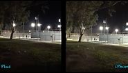 iPhone 6s Plus --VS-- iPhone 7 Plus: Night Time Selfie Camera Video Test